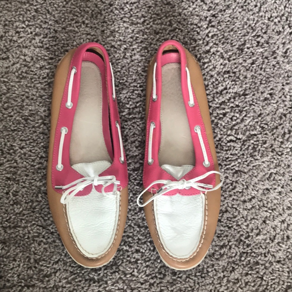 Sperry leather loafers